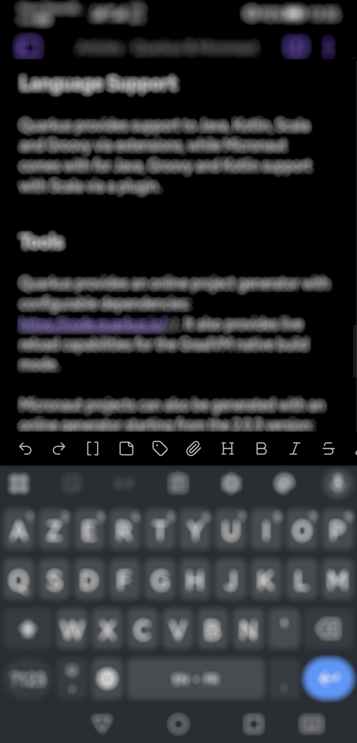 Obsidian - toolbar options